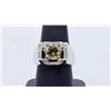Image 7 : Men's Huge Sparkling 3.45 Ct Fire Moissanite Ring