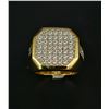 Image 6 : Men's 14 Kt Gold Plate 6.25 Ct.. Lab Simulated Diamond Ring