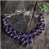 Image 1 : Stunning 262 Ct Lab Created Amethyst Necklace