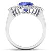 Image 4 : 14KT White Gold 2.97ctw Tanzanite and Diamond Ring