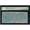 Image 2 : 1864 $10 T-68 Confederate PMG 64EPQ