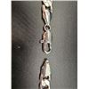 Image 4 : Huge 85 Gram 14 Kt Tri-Layered .925 Silver Plated Cuban Link Necklace
