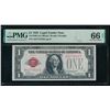 Image 1 : 1928 $1 Legal Tender Note PMG 66EPQ