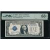 Image 1 : 1928A $1 STAR Silver Certificate PMG 63EPQ