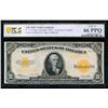 Image 1 : 1922 $10 Gold Certificate PCGS 66PPQ