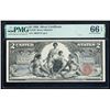 Image 1 : 1896 $2 Educational Silver Certificate PMG 66EPQ