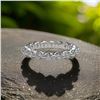 Image 2 : Beautiful 3.15ctw VVs1 White F-G Moissanite Eternity Ring