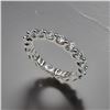 Image 4 : Beautiful 3.15ctw VVs1 White F-G Moissanite Eternity Ring
