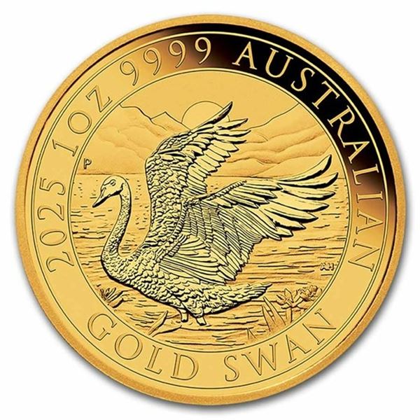 2025 $100 Australia Swan 1oz Gold Coin