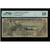 Image 1 : 1896 $1 Educational Silver Certificate PMG 10