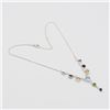 Image 1 : Silver Natural Mixed Gemstone Necklace