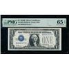 1928B $1 Silver Certificate PMG 65EPQ