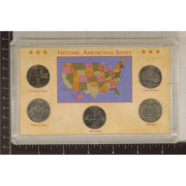 HISTORIC AMERICANA SERIES WITH 5-1999-D STATE