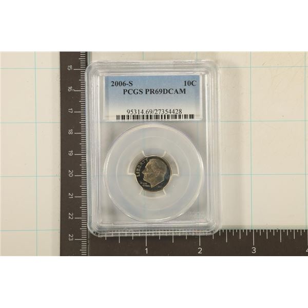 2006-S ROOSEVELT DIME PCGS PR69 DCAM WATCH FOR