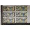 Image 1 : 6-YUGOSLAVIA 50 DINARA BILLS: 5-1968 & 1-1978