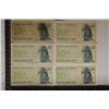 Image 1 : 6-1964 BANK OF INDONESIA 10 SEN BILLS: 4 ARE CU