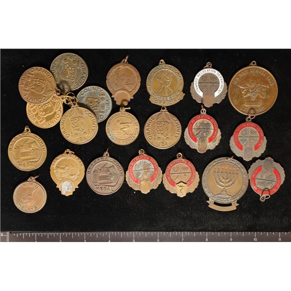 21- VARIOUS MEDALS, SEE PICTURES