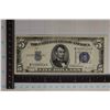 Image 1 : 1934-C CRISP UNC US $5 SILVER CERTIFICATE BLUE