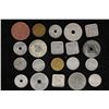 Image 1 : 20 ASSORTED METAL TAX TOKENS FROM DIFFERENT