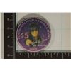 Image 1 : $5 CONTINENTAL CASINO CHIP: COOK E. JARR