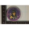 Image 2 : $5 CONTINENTAL CASINO CHIP: COOK E. JARR