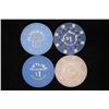 Image 2 : 4-$1 CASINO CHIPS: PEPPERMILL HOTEL CASINO,