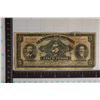 Image 1 : 1915 MEXICO 5 PESO SERIES E WITH TAPE AND SOME