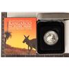 Image 1 : 2013 HIGH RELIEF PROOF 1 OZ. SILVER KANGAROO FROM