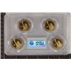 Image 2 : 2007-S US PRESIDENTIAL DOLLAR 4 COIN SET PCGS