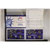 Image 1 : 2006 US PROOF SET (WITH BOX) WITH CERTIFICATE