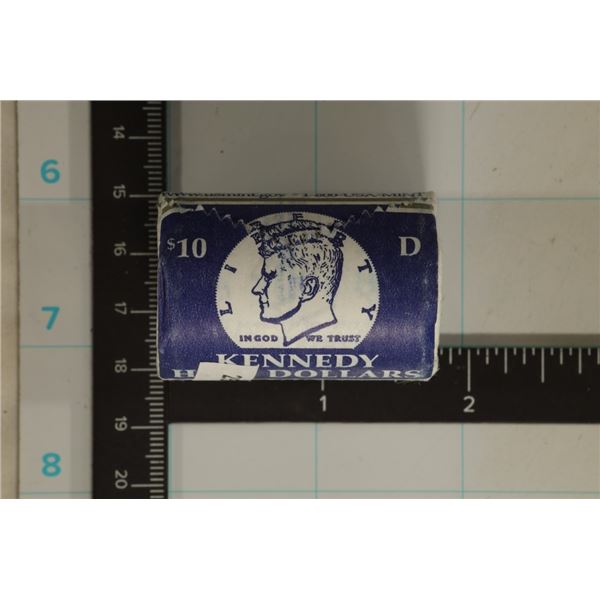 2006-D $10 ROLL OF UNC KENNEDY HALF DOLLARS