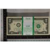 Image 1 : $200 BLOCK OF CU $2 BILLS WITH CONSECUTIVE SERIALS