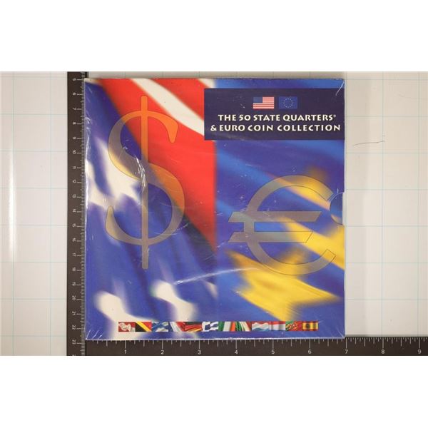 THE 50 STATE QUARTERS & EURO COIN COLLECTION: