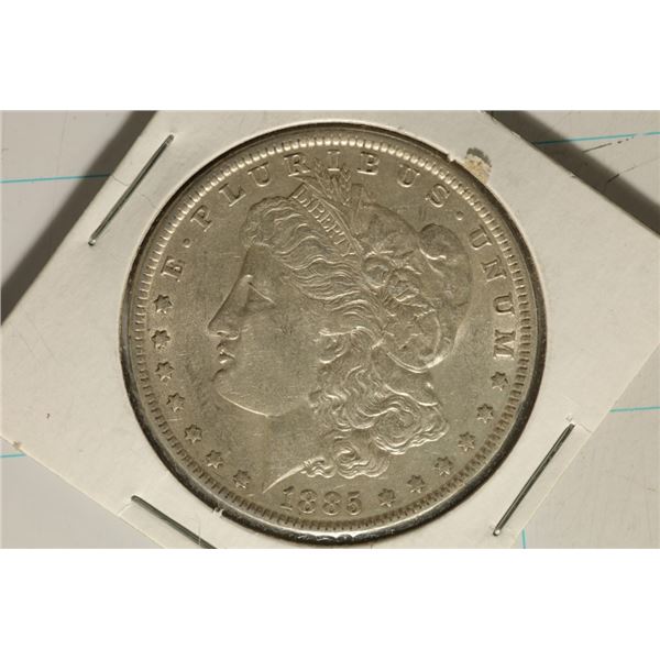 1885 MORGAN SILVER DOLLAR