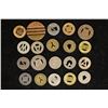 Image 2 : 20-METAL TRANSPORTATION TOKENS: METRO, SVT,