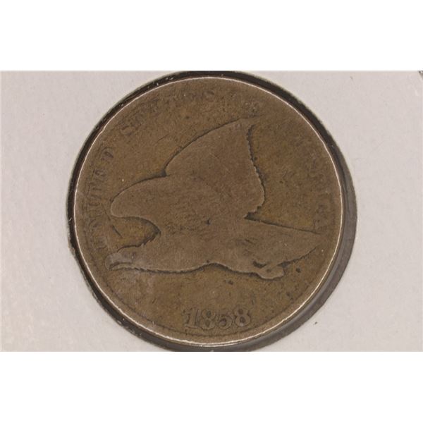 1858 FLYING EAGLE CENT