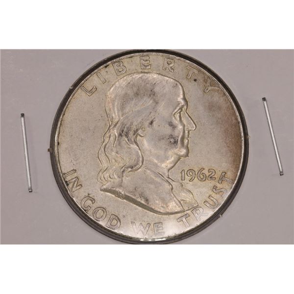 1962-D SILVER FRANKLIN HALF DOLLAR