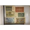 Image 1 : 6 ASSORTED GERMAN BILLS: 2-10 MARK, 1-20 MARK,