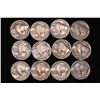 Image 2 : 12 FULL DATE BUFFALO NICKELS: 1920-1938