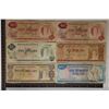 Image 1 : 6-GUYANA BILLS: 2-$1, 1-$5, 1-$10, 1-$25 & 1-$100
