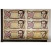 Image 1 : 6-VENEZUELA BILLS: 1987-1992-ONE HUNDRED BOLIVARES