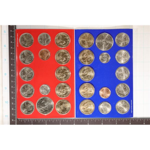 2008 US MINT SET (UNC) P/D IN MINT CARDS NO