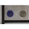 Image 1 : 1971-S IKE SILVER DOLLAR (BLUE PACK) NO ENVELOPE