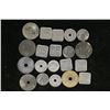 Image 1 : 20 ASSORTED VINTAGE METAL TAX TOKENS: KANSAS,