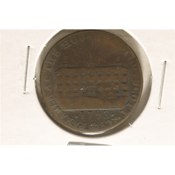 1793 CONDER TOKEN. THEY R MOSTLY 18TH CENTURY