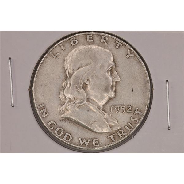 1952-D SILVER FRANKLIN HALF DOLLAR