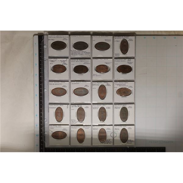 20-ELONGATED CENTS: TREES OF MYSTERY, WILD