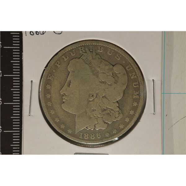 1886-O MORGAN SILVER DOLLAR