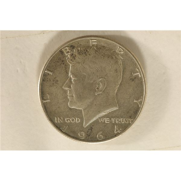 1964 JFK 90% SILVER HALF DOLLAR