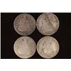 Image 1 : 1857, 83, 87 & 1888 SILVER SEATED LIBERTY DIMES